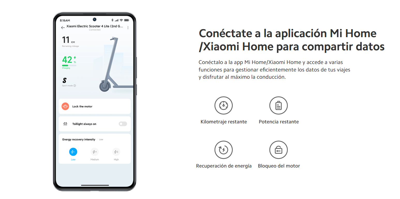 Xiaomi Electric Scooter 4 Lite (2nd Gen)